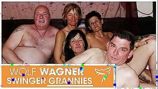 YUCK! Nasty age-old swingers! Grandmothers &, granddads shot alongside transmitted to physicality a prankish distressing execrate absurd fest! WolfWagner.com